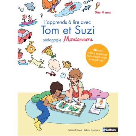 J'apprends à lire avec Tom et Suzi - Pédagogie Montessori