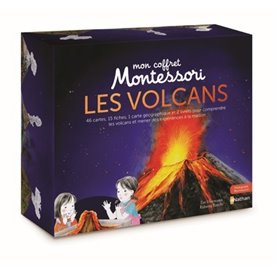 Mon coffret Montessori: Les volcans