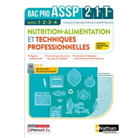 Nutrition-Alimentation & Techniques professionnelles - 2e-1re-Term - Livre + Licence élève 2022