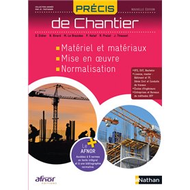 Précis de Chantier AFNOR-NATHAN Livre de l'élève - 2023