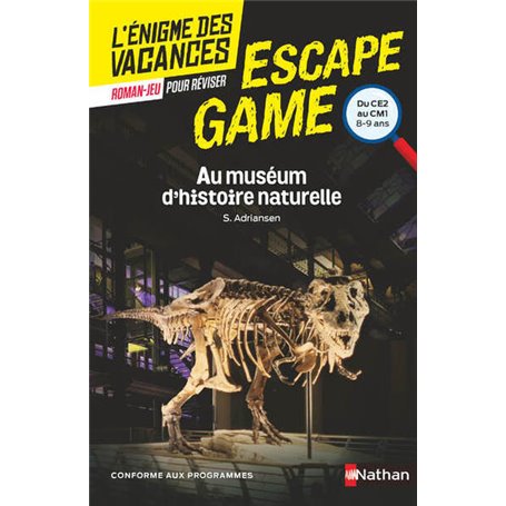 Escape game CE2-CM1: Au muséum d'histoire naturelle