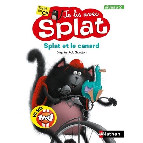 Je lis avec Splat : Splat et le canard - Niveau 2