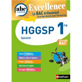 ABC BAC Excellence HG Géopolitique et Sciences politiques 1re