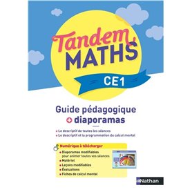 Tandem - Maths CE1 - Guide pédagogique + Diaporamas
