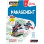Management 1re STMG (Pochette Réflexe) - Livre + Licence élève - 2023