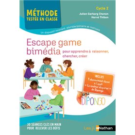 Escape game bimédia pour apprendre à raisonner, chercher, créer - Cycle 2