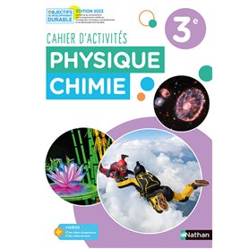 Physique-Chimie 3e - Cahier - Elève 2023