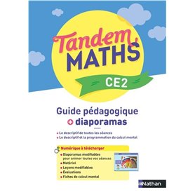 Tandem - Maths CE2 - Guide pédagogique + Diaporamas