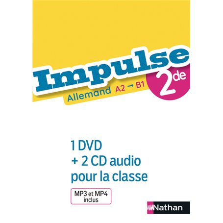 Impulse 2e Coffret CD+DVD classe 2019