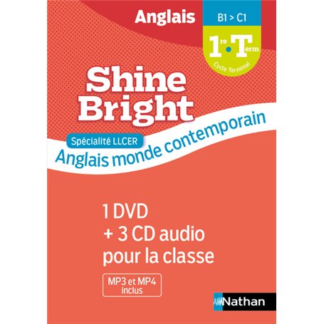 Shine Bright LLCER Anglais Monde contemporain - Coffret CD+DVD 2021