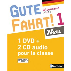 Gute Fahrt 1 Neu Coffret CD + DVD classe 2016