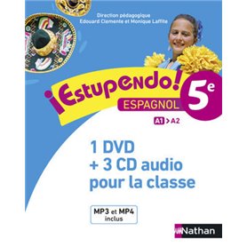 Estupendo 5è Coffret CD + DVD Classe 2016