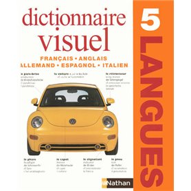 Dictionnaire Visuel en 5 langues Français - Anglais - Allemand - Espagnol - Italien
