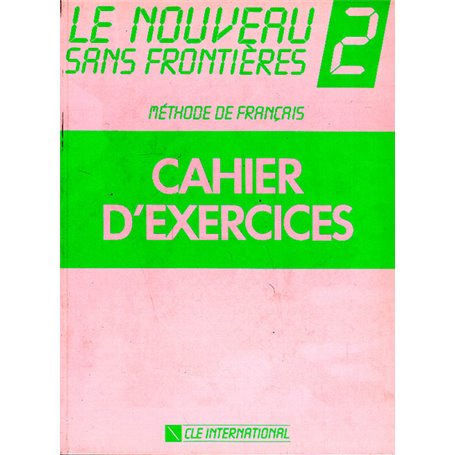 Le nouveau sans frontieres 2cahier d'exercices