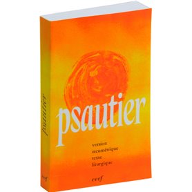 Psautier - Version oecuménique texte liturgique broché