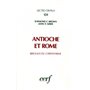 Antioche et Rome - Berceaux du christianisme