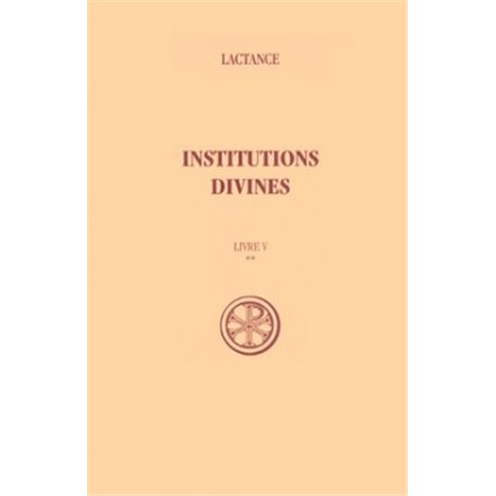 Institutions divines - Livre V tome 2