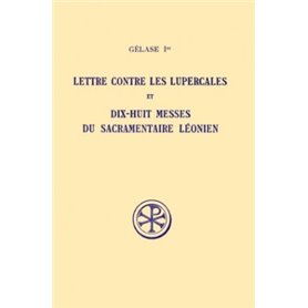 SC 65 Lettre contre les Lupercales et Dix-huit messes duSacramentaire léonien