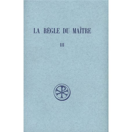 La règle du maître - tome 3