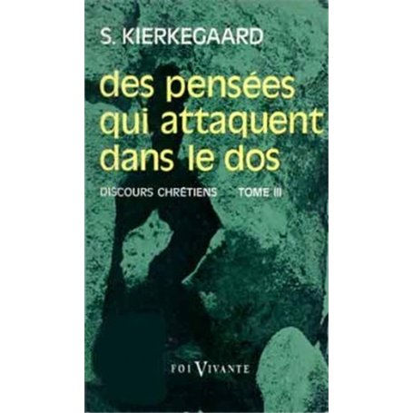 Des pensées qui attaquent dans le dos - tome 3