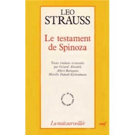 Le testament de Spinoza