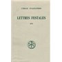 Lettres festales - tome 1 (I-VI)