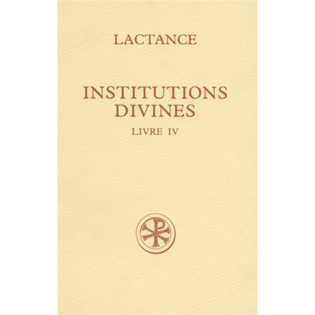 SC 377 Institutions divines, Livre IV