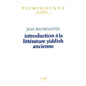 Introduction à la littérature yiddish ancienne