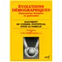 Évolutions démographiques