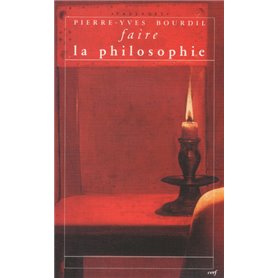 Faire la philosophie