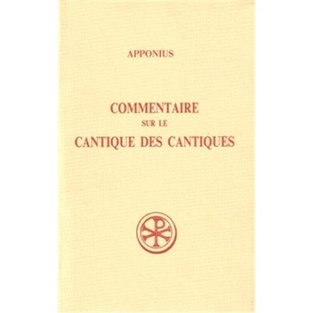 Commentaire sur le Cantique des Cantiques - tome 1