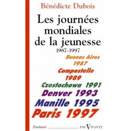 Les Journées mondiales de la jeunesse