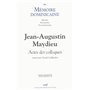 Mémoire dominicaine - numéro spécial 2 Jean-Augustin Maydieu Actes des colloques