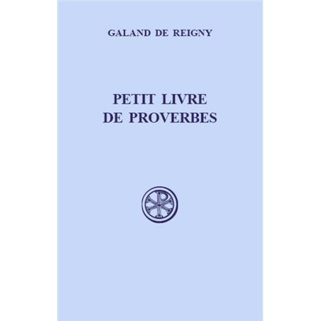 Petit livre de proverbes