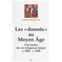 Les Donnés au Moyen Âge