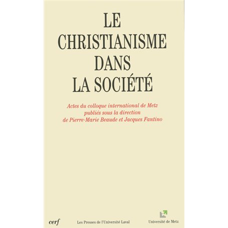 Le Christianisme dans la société