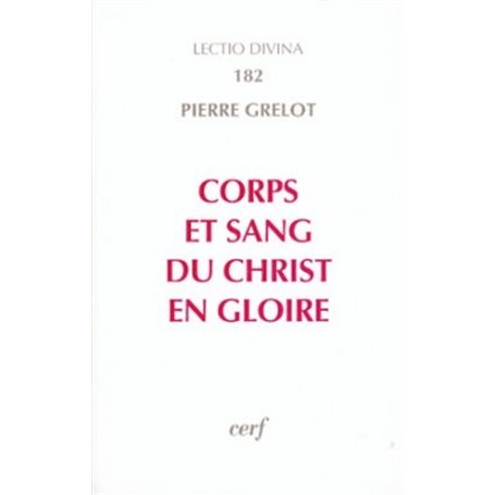 Corps et sang du Christ en gloire