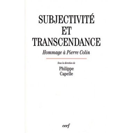 Subjectivité et transcendance