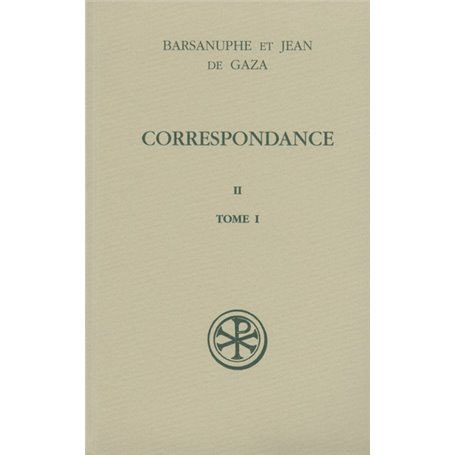 Correspondance II - tome 1