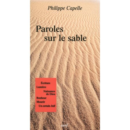 Paroles sur le sable