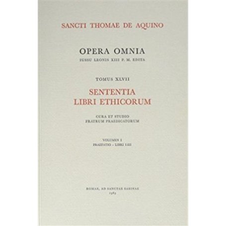 Sententia libri Ethicorum - tome 47