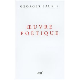 Oeuvre poétique