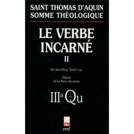 Somme théologique : Le Verbe incarné, II