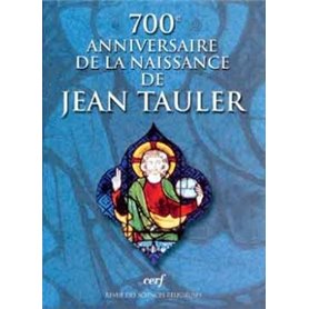 Revue des Sciences Religieuses numéro 4 700e anniversaire de la naissance de Jean Tauler