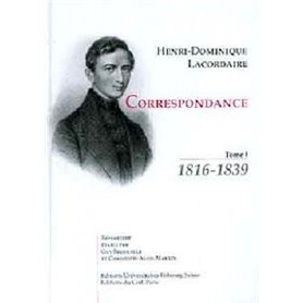 Correspondance - tome 1 1816-1839