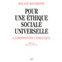 Pour une éthique sociale universelle