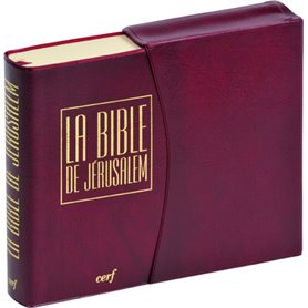 La Bible de Jérusalem - voyage - Bordeaux sous étui