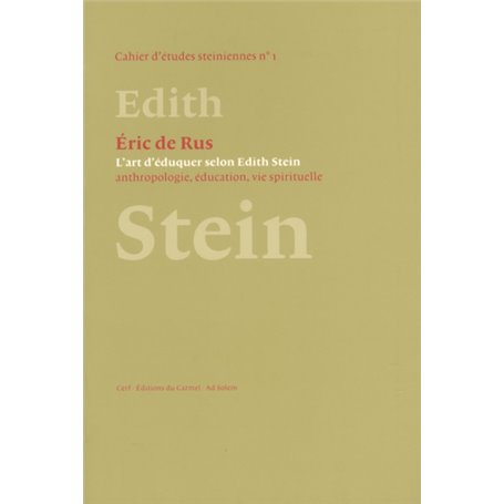 L'Art d'éduquer selon Édith Stein