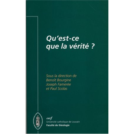 Qu'est-ce que la vérité ?