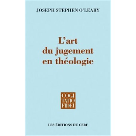 L'art du jugement en théologie